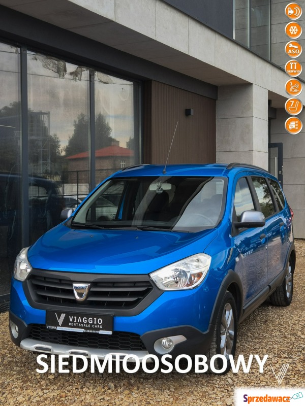Dacia Lodgy  Minivan/Van 2017,  1.2 benzyna - Na sprzedaż za 27 999 zł - Tychy