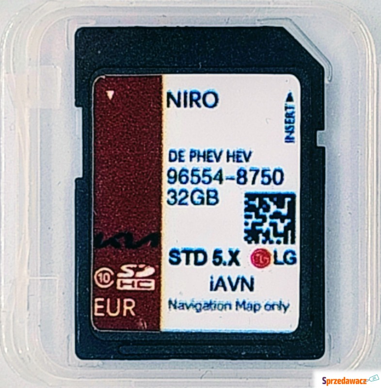 Aktualizacja map KIA Niro Gen 5 EU 2026 - Oprogramowanie GPS - Sandomierz