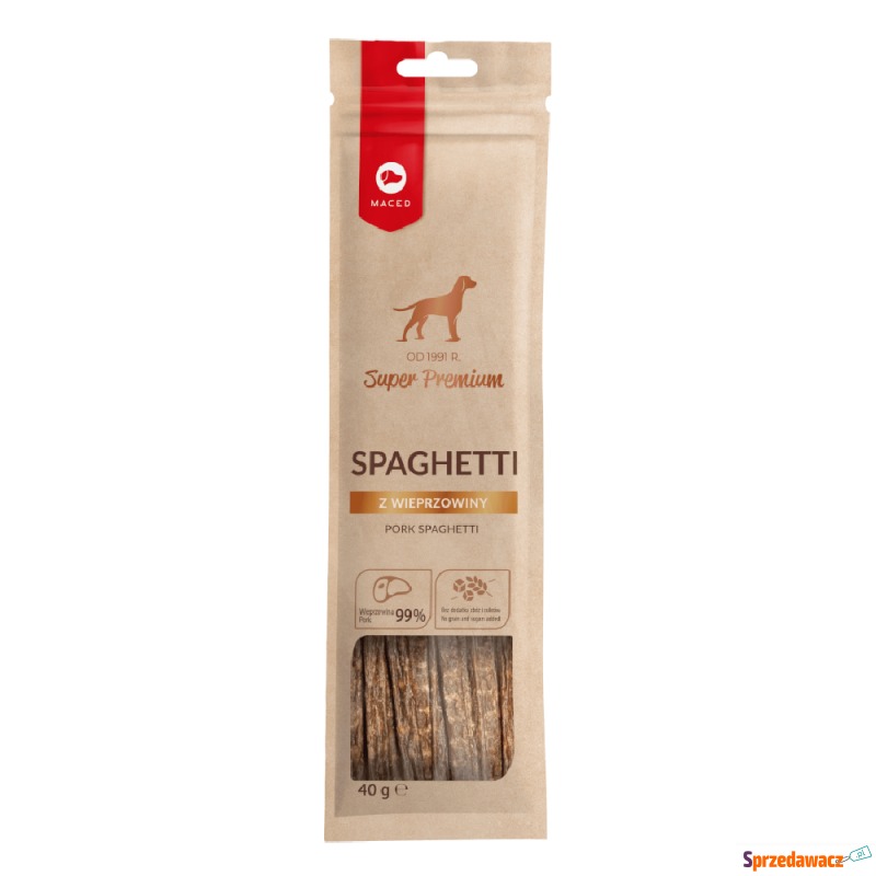 Maced Super Premium Spaghetti z wieprzowiny -... - Przysmaki dla psów - Poznań