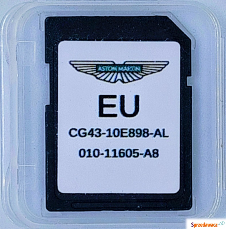 Aktualizacja map Aston Martin EU - Oprogramowanie GPS - Sandomierz