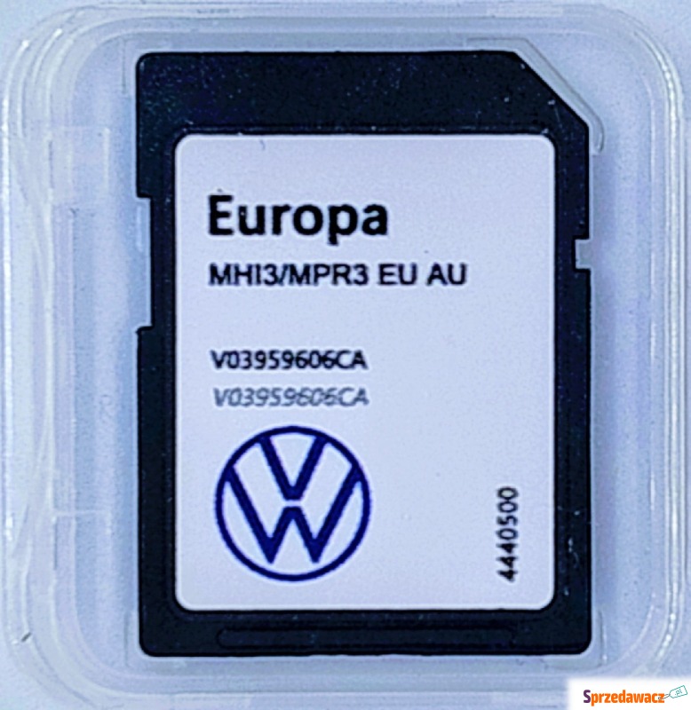 Aktualizacja map VW MIB3 EU 2026 - Oprogramowanie GPS - Sandomierz