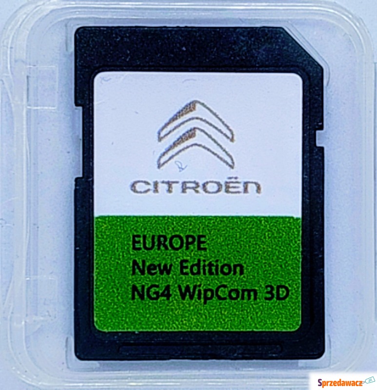 Aktualizacja map Citroen NG4 EU 2025 - Oprogramowanie GPS - Sandomierz