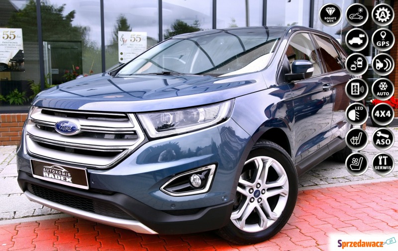 Ford Edge  SUV 2016,  2.0 diesel, automat - Na sprzedaż za 45 900 zł - Świebodzin