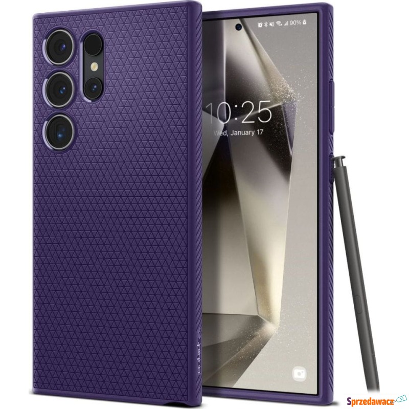 Etui Spigen Liquid Air do Galaxy S24 Ultra, fioletowe - Etui na smartfony - Płock