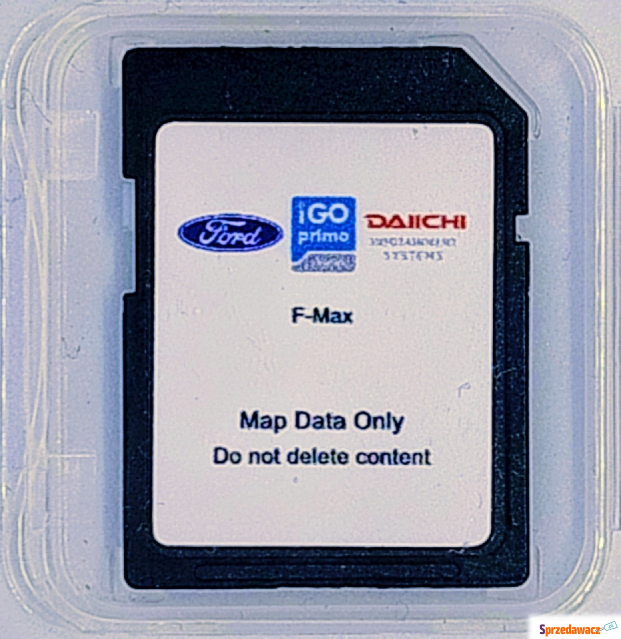 Aktualizacja map Daiichi Ford EU