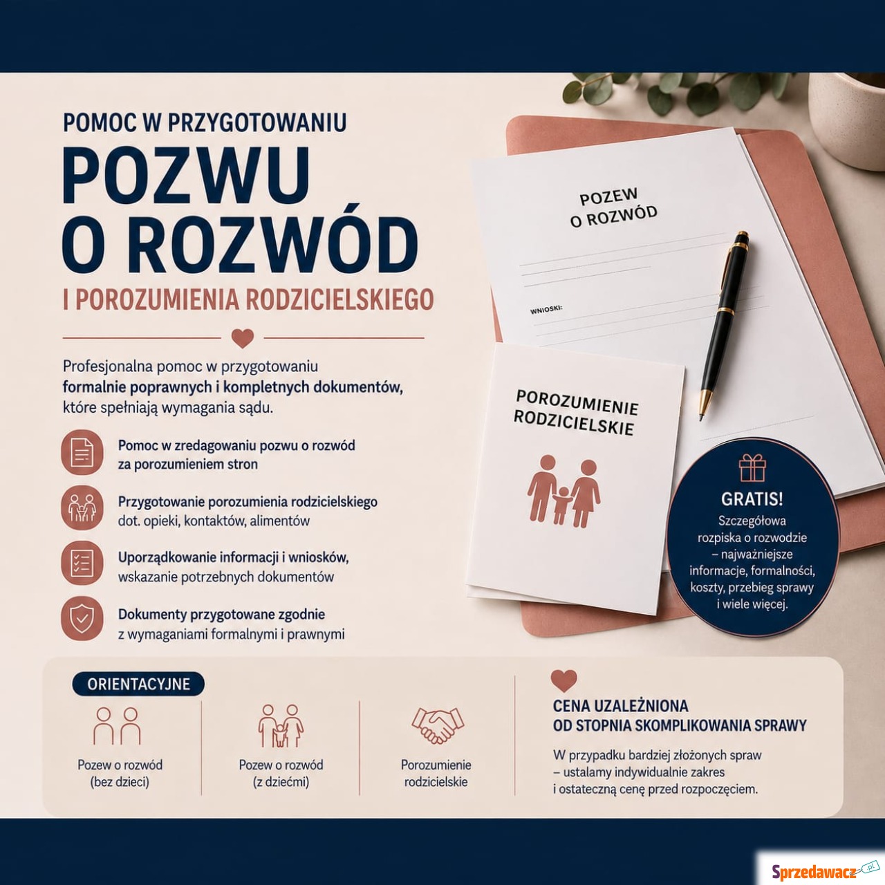 Pomoc w przygotowaniu pozwu ro...