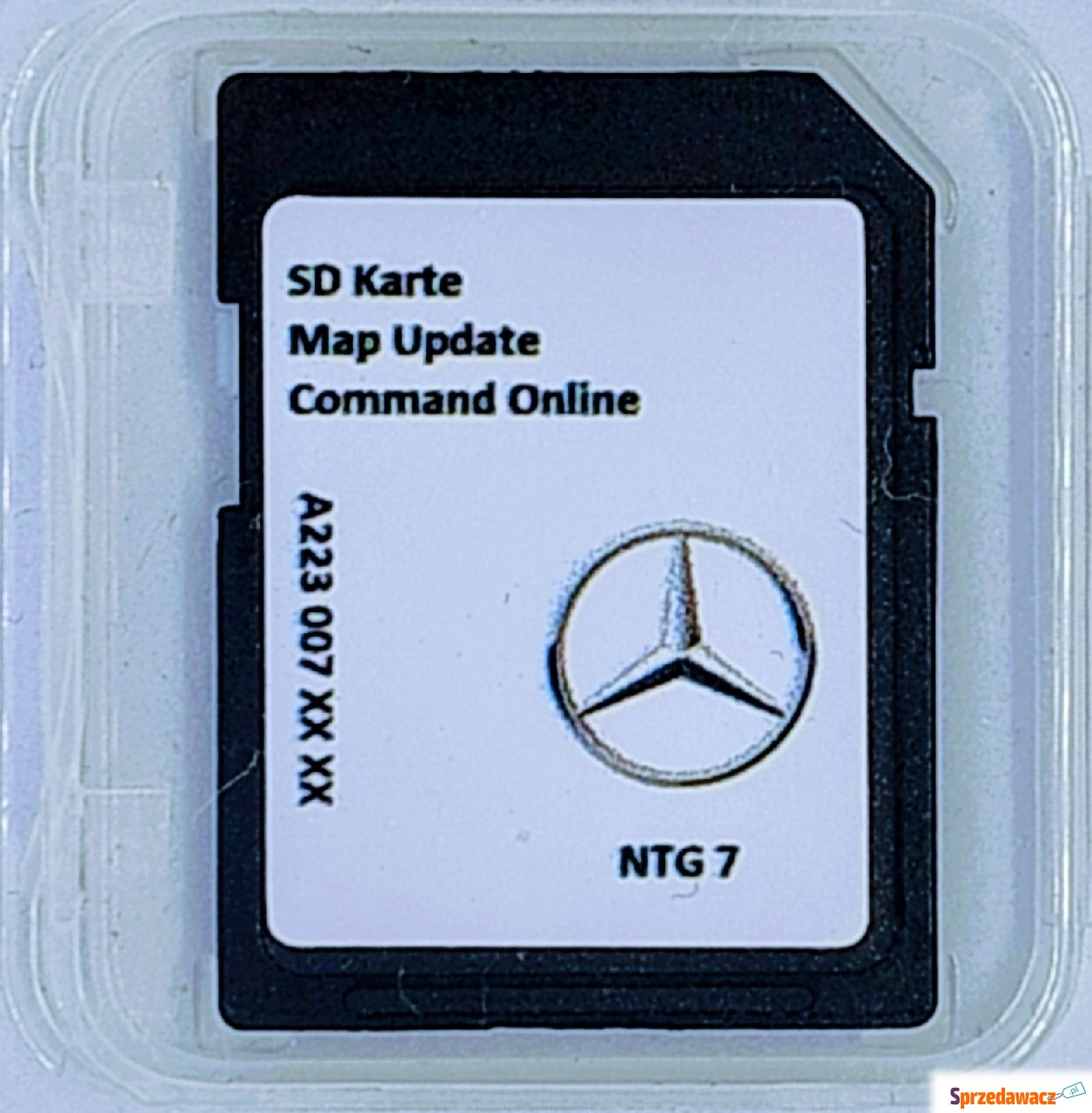 Aktualizacja map Mercedes Comand...