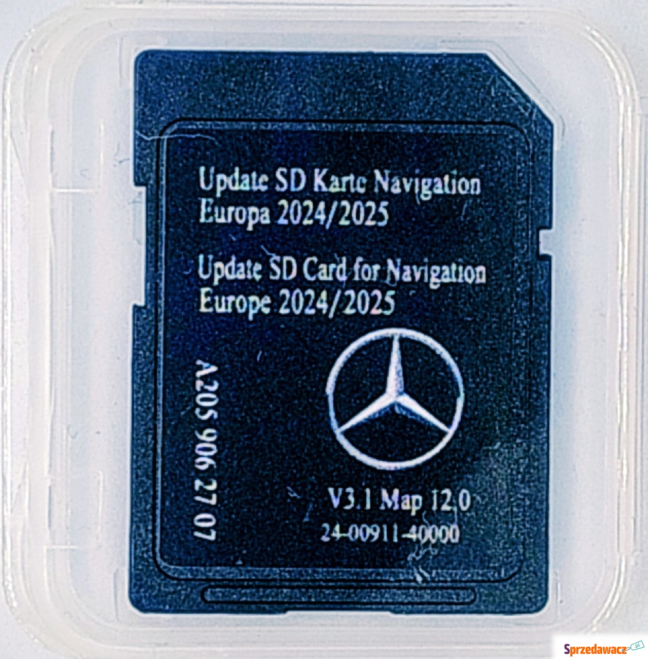 Aktualizacja map Mercedes Audio...