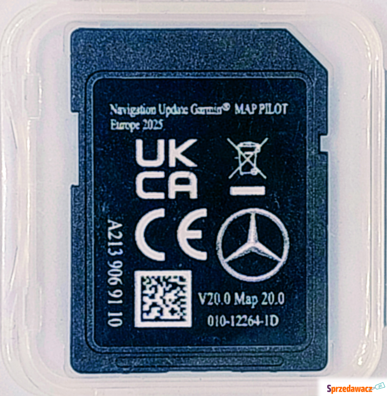 Aktualizacja map Mercedes Garmin...
