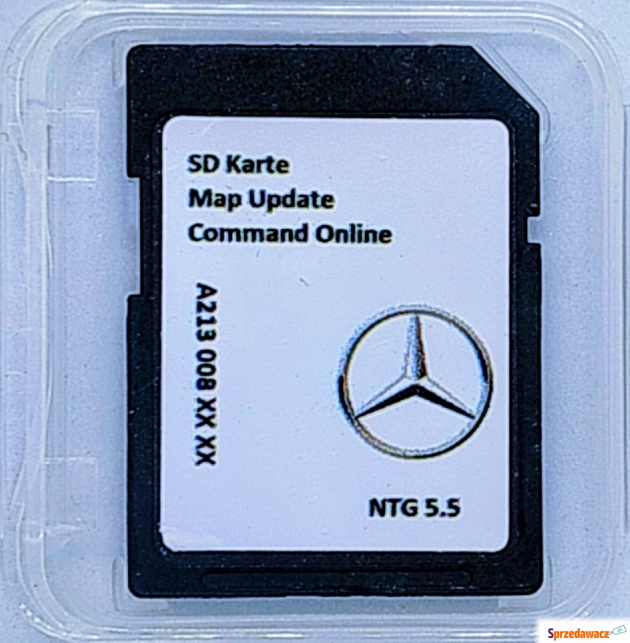 Aktualizacja map Mercedes Comand...
