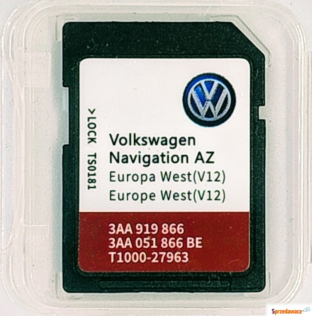 Aktualizacja map VW RNS315 EU West