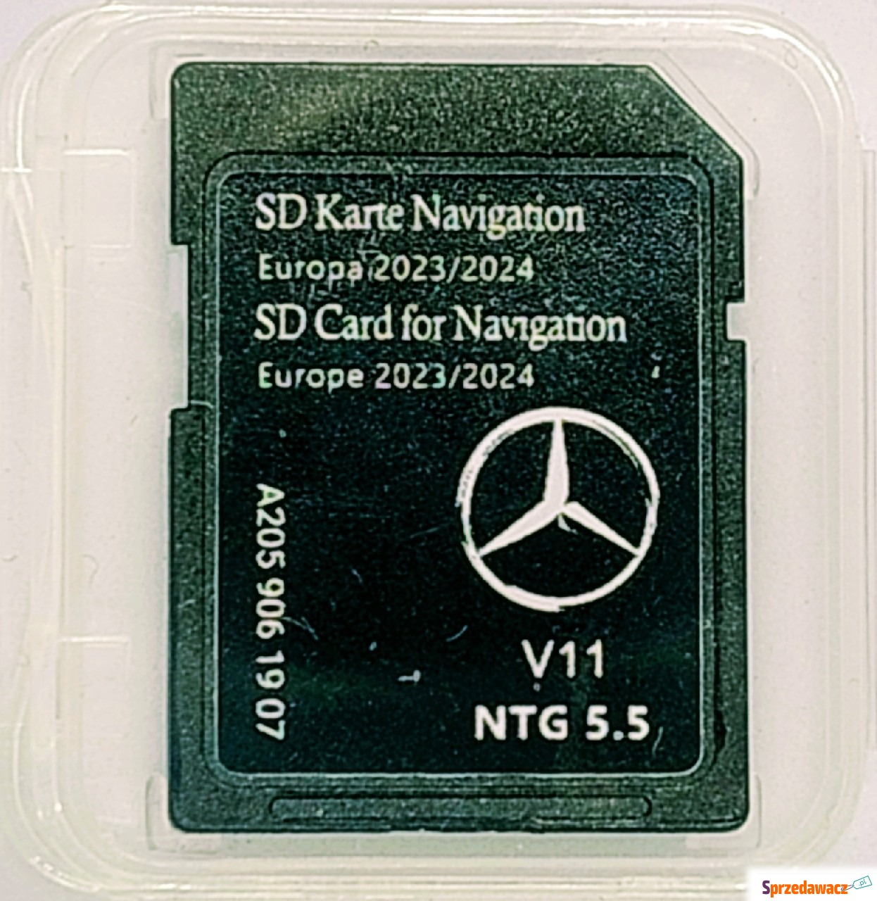 Aktualizacja map Mercedes Audio...