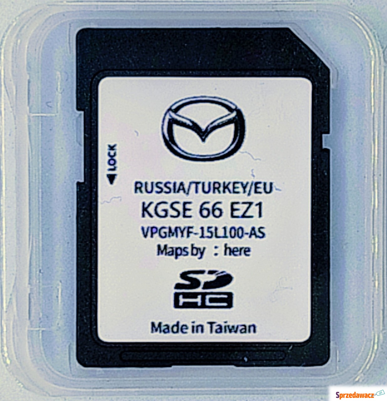 Aktualizacja map Mazda Connect...