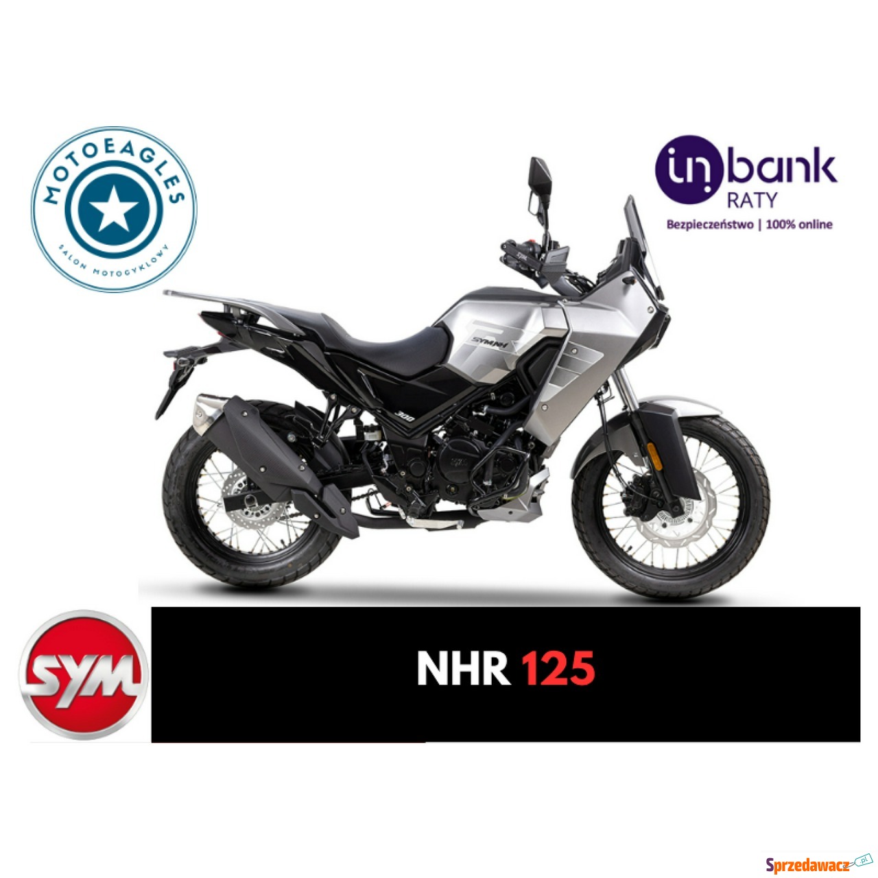 Sym NHR 125 Transport Raty Fvat