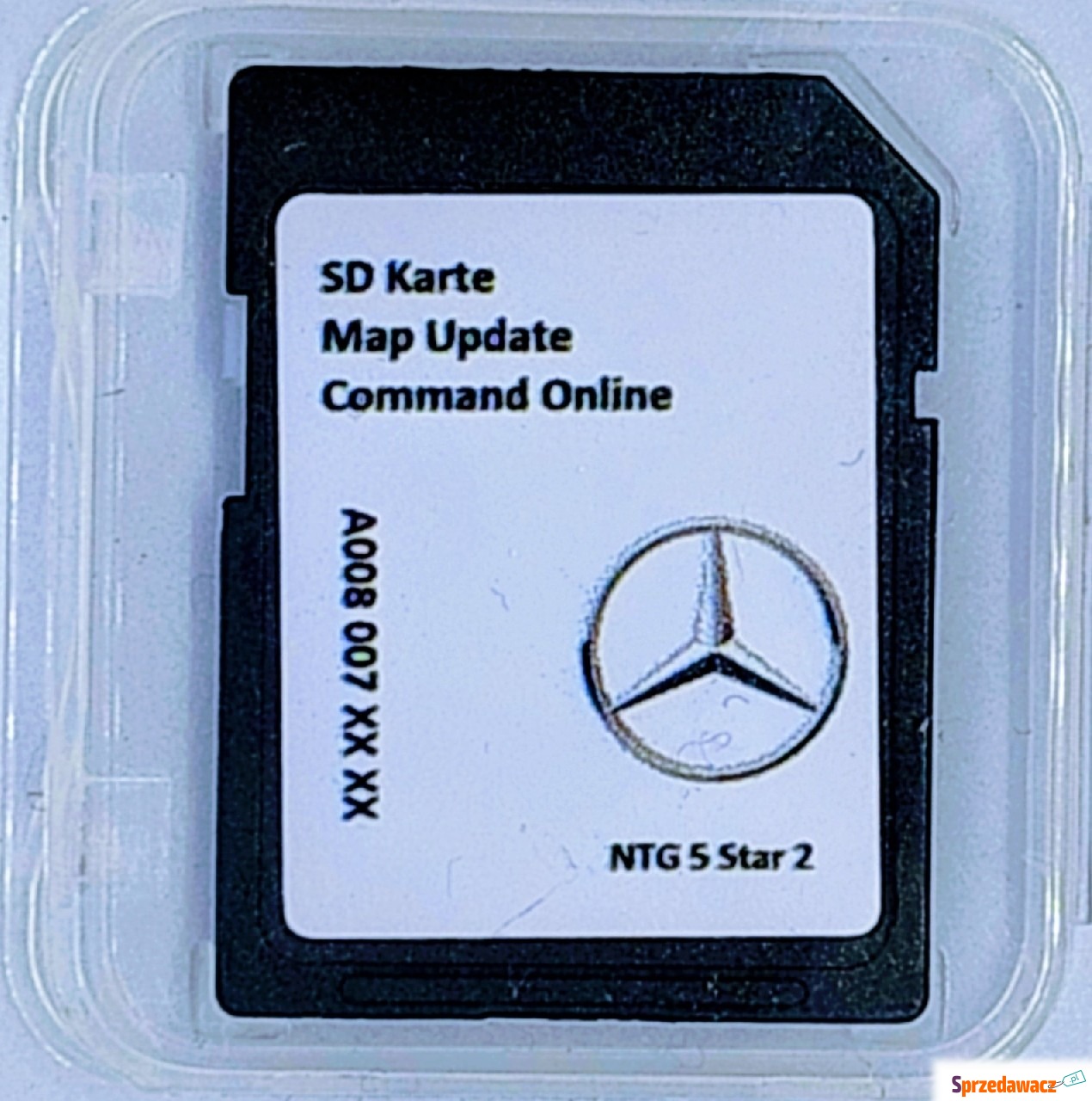 Aktualizacja map Mercedes Comand...