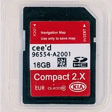 Aktualizacja map KIA Ceed Gen 2 EU 2026