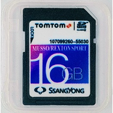 Aktualizacja map SsangYong Musso/Rexton Sport EU TomTom 11.70