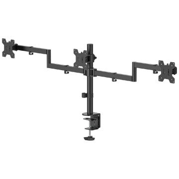Hama 220899 uchwyt do monitora 2 ramiona, 13''-27'', czarny