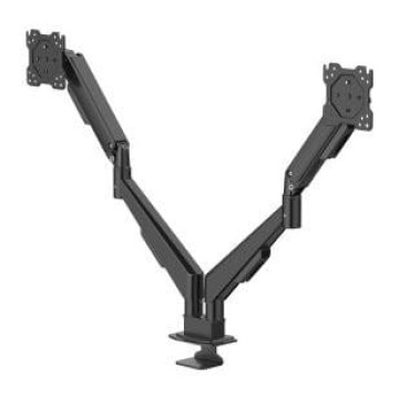 Hama 220907 uchwyt do monitora sprężyna gazowa, 2 ramiona, 13'' - 35'', czarny