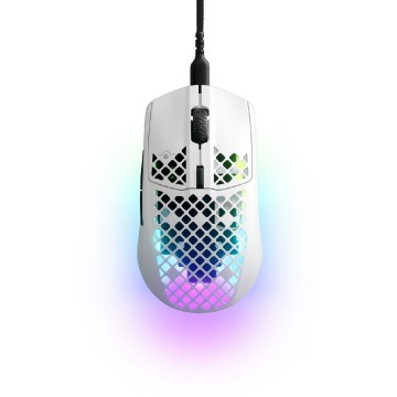 Myszka gamingowa SteelSeries Aerox 3 (2022) przewodowa 8500 dpi optyczna biała