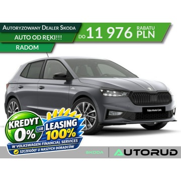 Škoda Fabia - Monte Carlo 1.5TSI 150KM automat DSG Winter Plus Comfort Plus Park&Go
