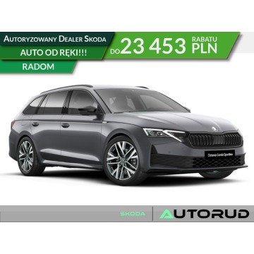 Škoda Octavia - Combi Sportline Tech 2.0TSI 204KM automat DSG Pakiet Winter Plus HAK