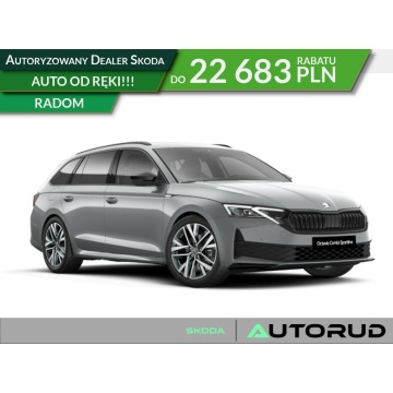 Škoda Octavia - Combi Sportline Tech 1.5TSI m-HEV150KM automat DSG Pakiet Winter Plus