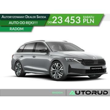 Škoda Octavia - Combi Sportline Tech 2.0TSI 204KM automat DSG Pakiet Winter Plus HAK