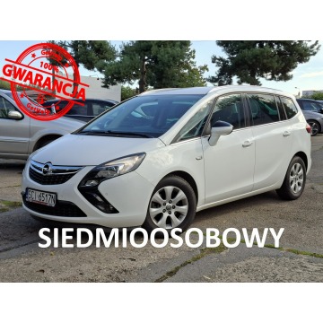 Opel Zafira - Klimatyzacja, Podgrz. fotele + kierownica, PDC 2x, 7 osobowy