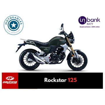 Daytona Rockstar 125 Transport Raty Fvat - Motocykle cruiser - Bicz - zdjęcie 1