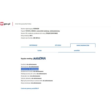 Toyota Verso  Hatchback 2012,  1.3 benzyna - Na sprzedaż za 24 900 zł - Elbląg - zdjęcie 3
