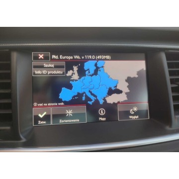 Aktualizacja map Citroen RT6 EU