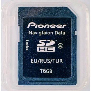 Aktualizacja map stacji multimedialnych Pioneer F series EU 2019