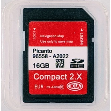 Aktualizacja map KIA Picanto Gen 2 EU 2026
