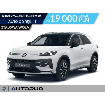 Volkswagen T-Roc - Style 1.5 eTSI 150KM automat DSG El. klapa bagażnika koło zapasowe