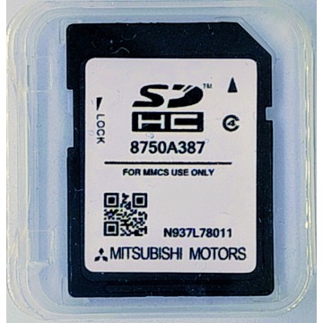 Aktualizacja map Mitsubishi MMCS N-11 EU