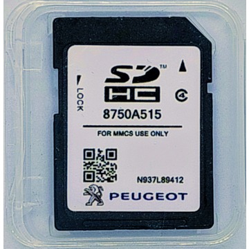 Aktualizacja map Peugeot MMCS P-12 EU 2026