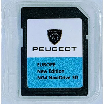 Aktualizacja map Peugeot NG4 EU 2025