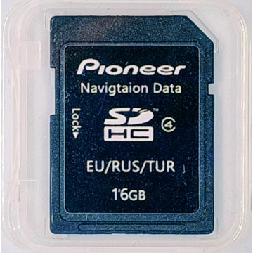 Aktualizacja map stacji multimedialnych Pioneer Z series EU 2025Q4