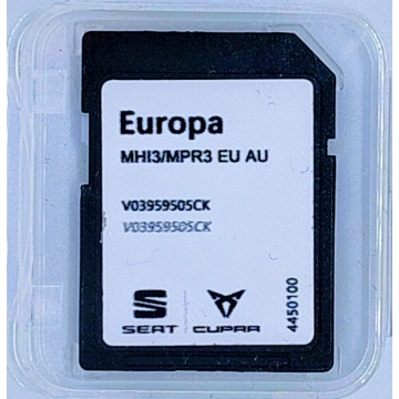 Aktualizacja map Seat/Cupra MIB3 2026.12