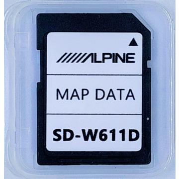 Aktualizacja map Alpine INE-W611D EU 2025Q4