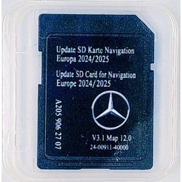 Aktualizacja map Mercedes Audio 20 NTG 5.5 V12 24/25