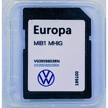 Aktualizacja map VW Mib1 Mhig Eu 2024