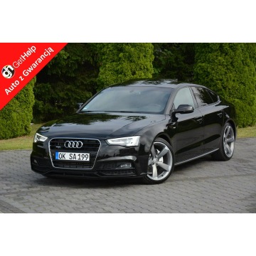 Audi A5 - 2xS-Line bi-Xenon Led Navi MMI Skóry el.fotele szyberdach Alu 19