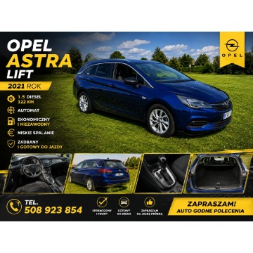 Opel Astra 1.5 diesel 122 km AUTOMAT nawigacja kamerera cofania