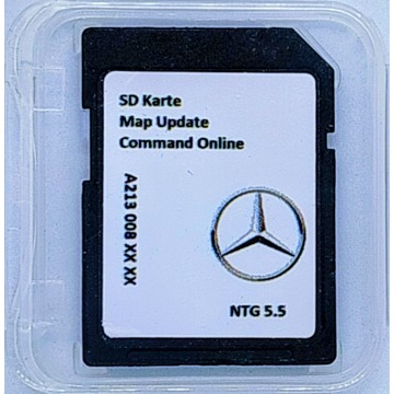 Aktualizacja map Mercedes Comand Online NTG 5.5 EU