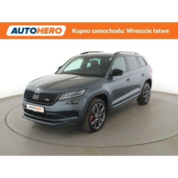Škoda Kodiaq - RS 4x4 automat 239KM virtual alcantara grzane fotele climatronic kamer