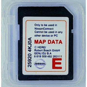 Aktualizacja map Nissan Connect 3 EU