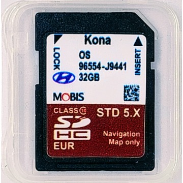 Aktualizacja map Hyundai Kona Gen 5 EU 2026