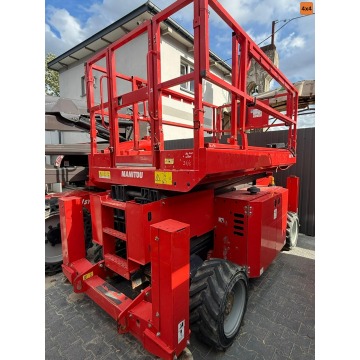Manitou 120 SC Platforma robocza 12m Rozsuwany... - Pojazdy specjalistyczne - Widełki - zdjęcie 1